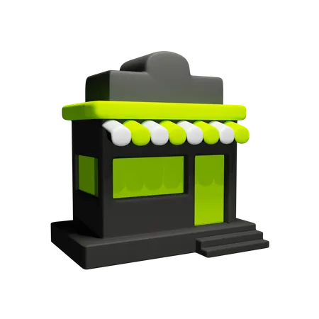 Offline Store  3D Icon