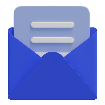 Mail öffnen  3D Icon
