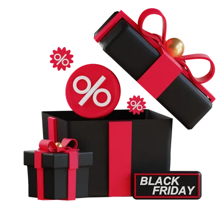 Black Friday Rabatt sichern  3D Icon