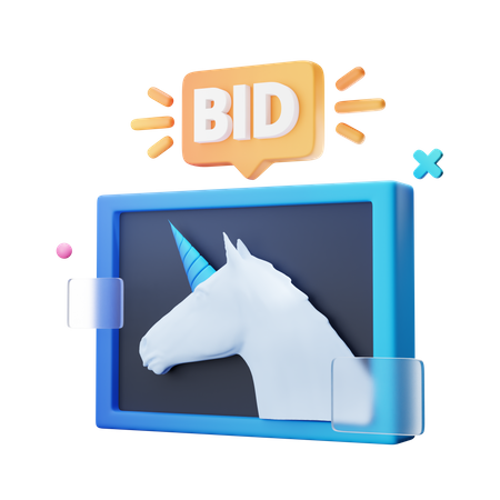Offre d'art nft  3D Icon