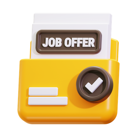 Offre d'emploi  3D Icon