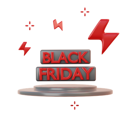 Offre du vendredi noir  3D Icon