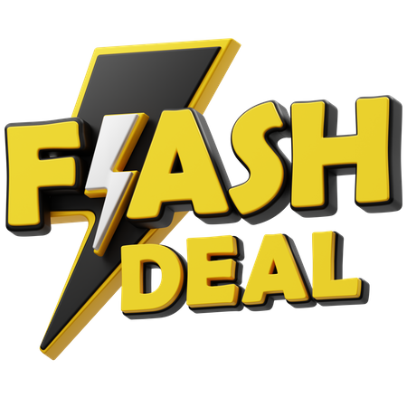 Offre flash  3D Icon
