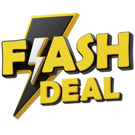 Offre flash  3D Icon