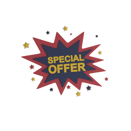 Offre spéciale  3D Icon