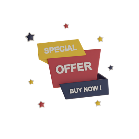 Offre spéciale  3D Icon