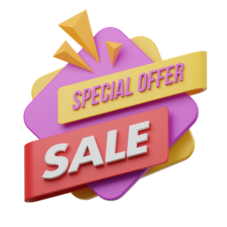 Offre spéciale de vente  3D Icon