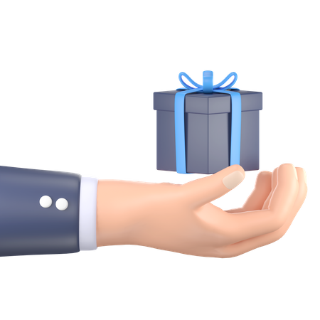 Offrir un coffret cadeau  3D Icon