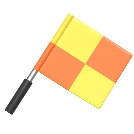 Offside Flag  3D Icon