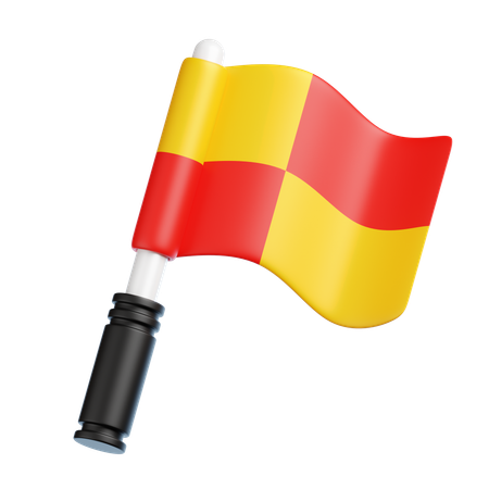 Offside Flag  3D Icon