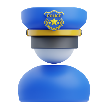 Oficial de policía  3D Icon
