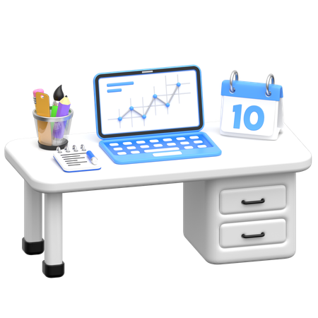 Oficina  3D Icon