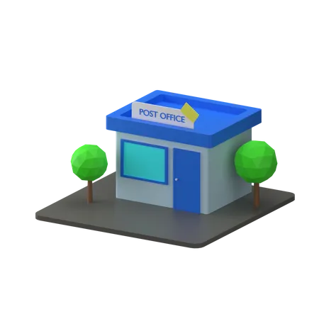 Oficina de correos  3D Icon