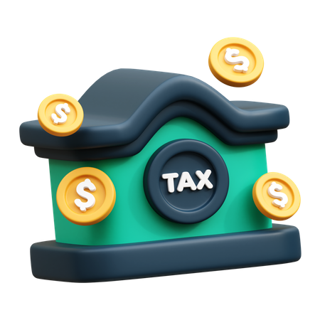 Oficina de impuestos  3D Icon