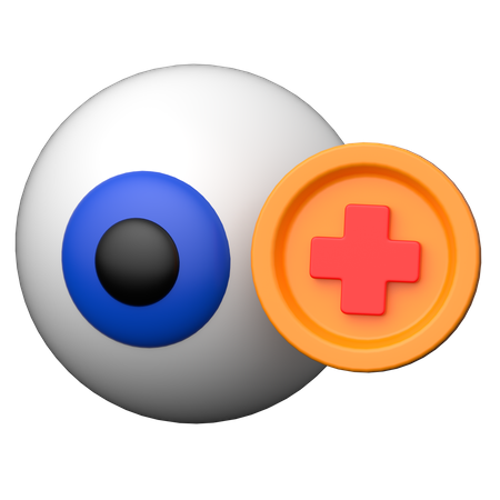 Oftalmologia  3D Icon