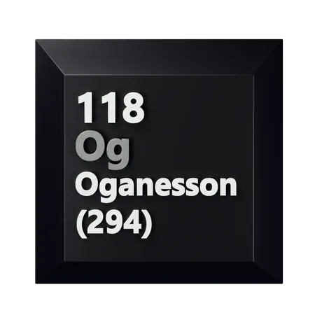Oganesson  3D Icon