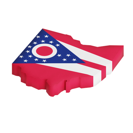 Ohio  3D Icon