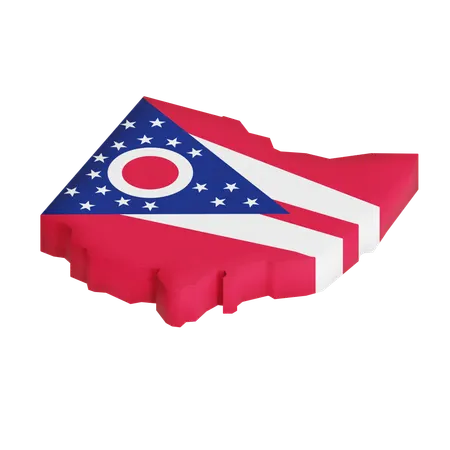 Ohio  3D Icon