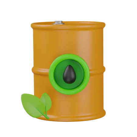 Oil barrel  3D Icon