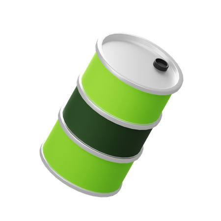 Oil Barrel  3D Icon