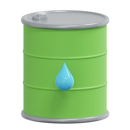 Oil Barrel  3D Icon