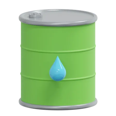 Oil Barrel  3D Icon