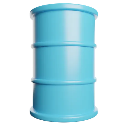 Oil Barrel  3D Icon