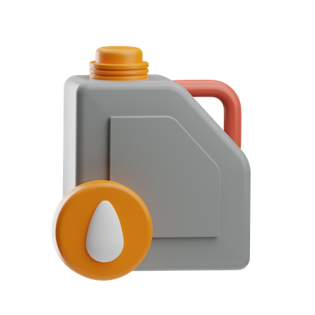 Oil Barrel  3D Icon