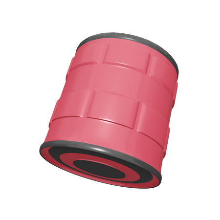 Oil Barrel  3D Icon