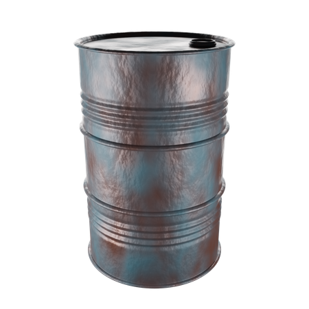 Oil Barrel  3D Icon