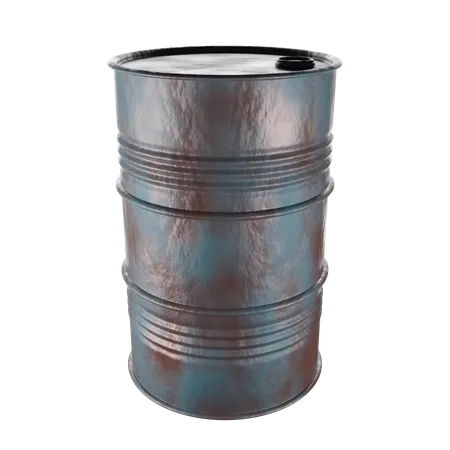 Oil Barrel  3D Icon