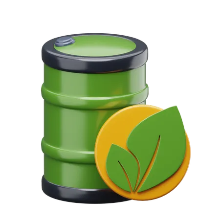 Oil Barrel  3D Icon