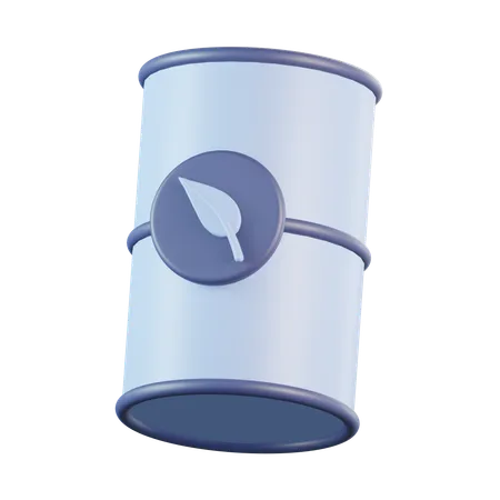 Oil Barrel  3D Icon