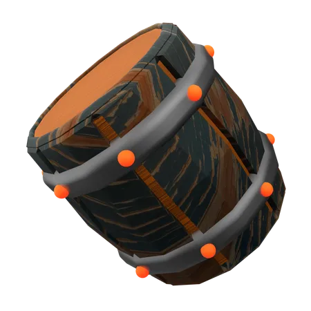 Oil Barrel  3D Icon