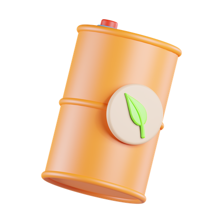 Oil Barrel  3D Icon