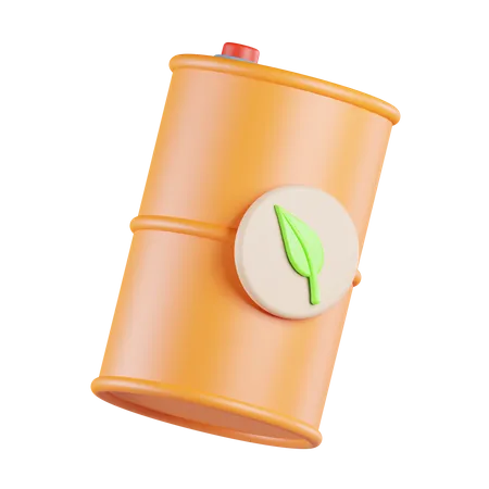 Oil Barrel  3D Icon