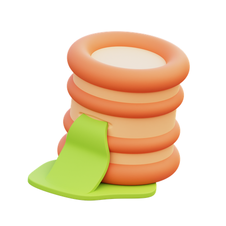 Oil Barrel  3D Icon