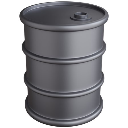 Oil Barrel  3D Icon