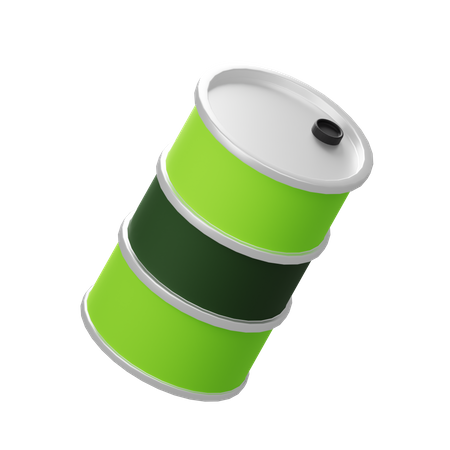 Oil Barrel  3D Icon