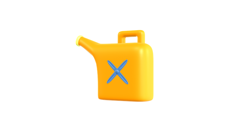 Oil Barrel  3D Icon