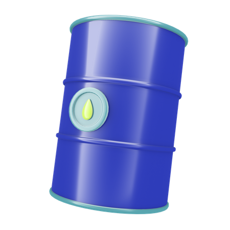 Oil Barrel  3D Icon