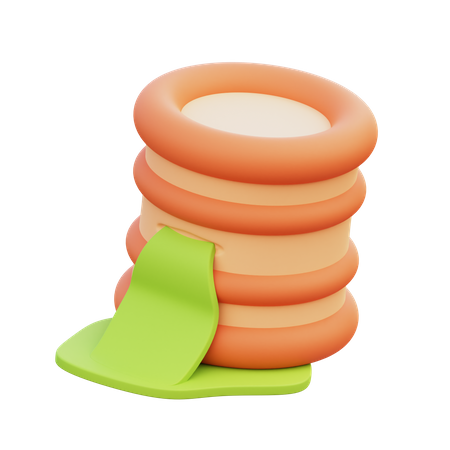 Oil Barrel  3D Icon