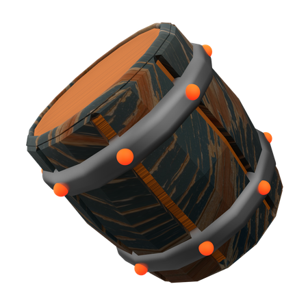 Oil Barrel  3D Icon