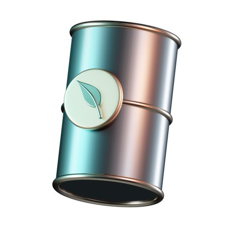 Oil Barrel  3D Icon