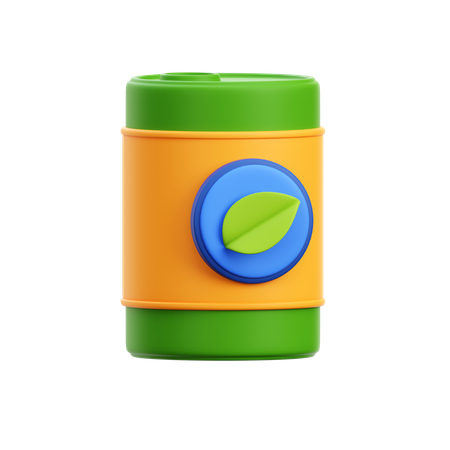 Oil Barrel  3D Icon