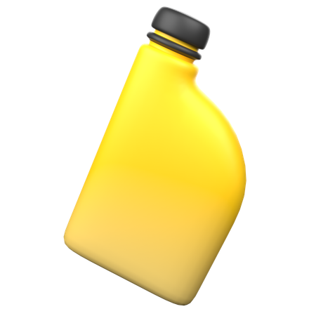 Oil Bottle  3D Icon