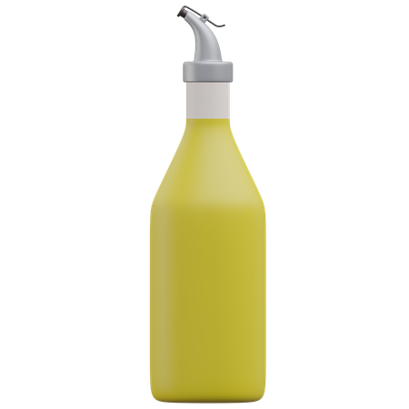 Oil Bottle  3D Icon