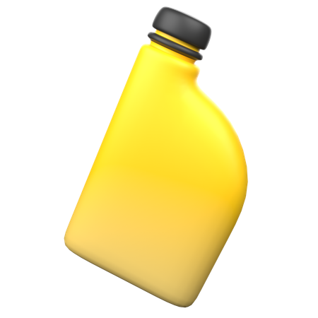 Oil Bottle  3D Icon