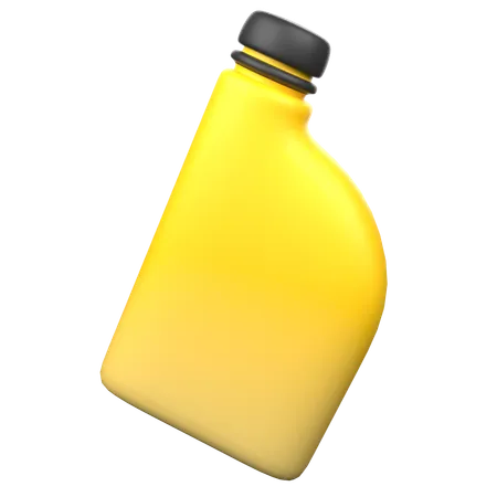 Oil Bottle  3D Icon