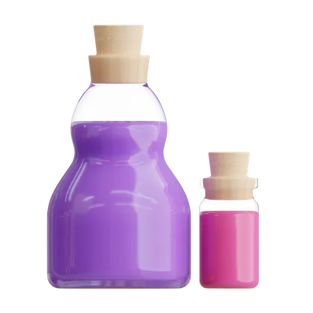 Oil Bottle  3D Icon